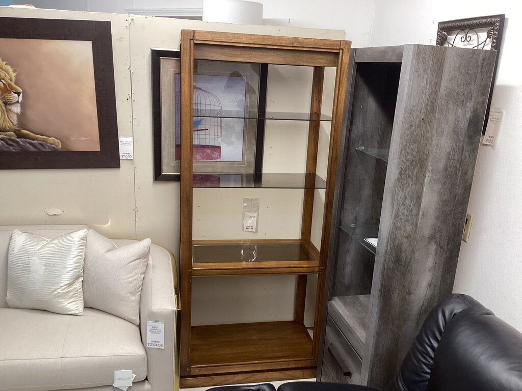 86174 - Open Curio Display Shelf 32x17x74