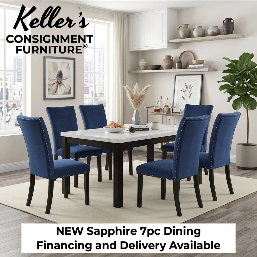 Sapphire NEW 7pc Dining (311015/817)