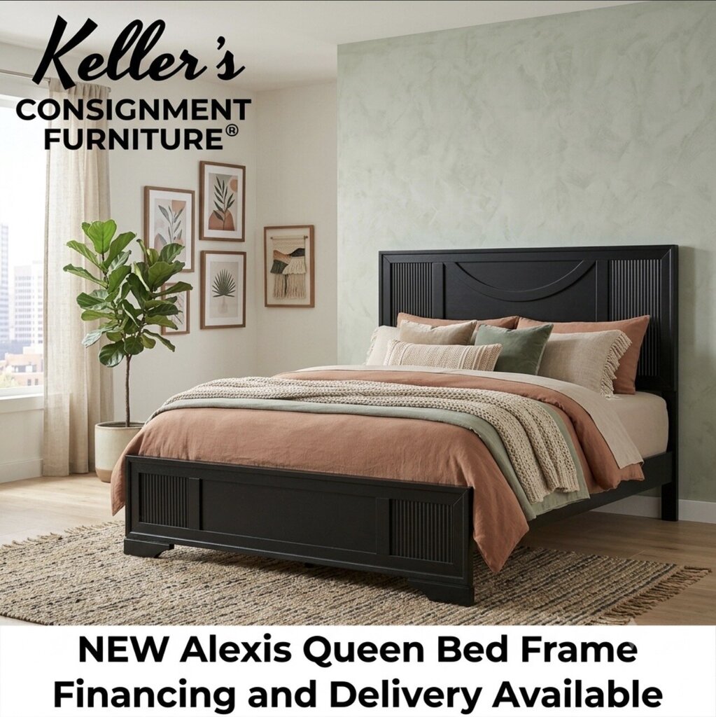 Alexis NEW Queen Bed Frame 63x2x52 (FBQHBR-165A)