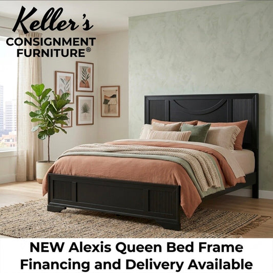 Alexis NEW Queen Bed Frame 63x2x52 (FBQHBR-165A)