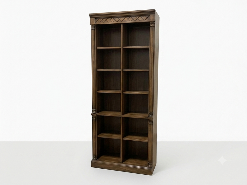 86173 - Display Double Bookcase 48x13x85