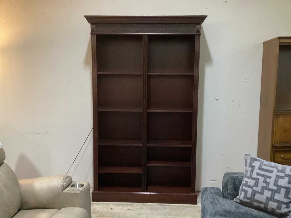 86173 - Display Double Bookcase 48x13x85