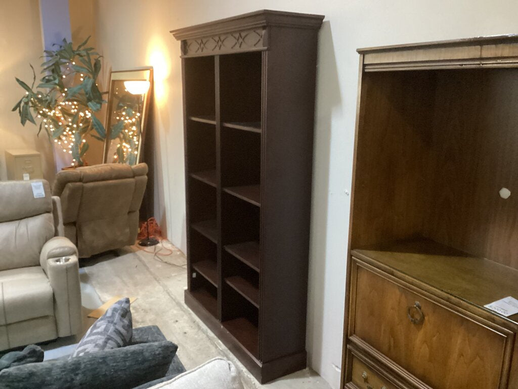86173 - Display Double Bookcase 48x13x85