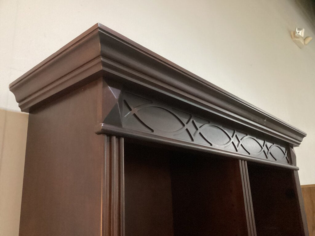 86173 - Display Double Bookcase 48x13x85
