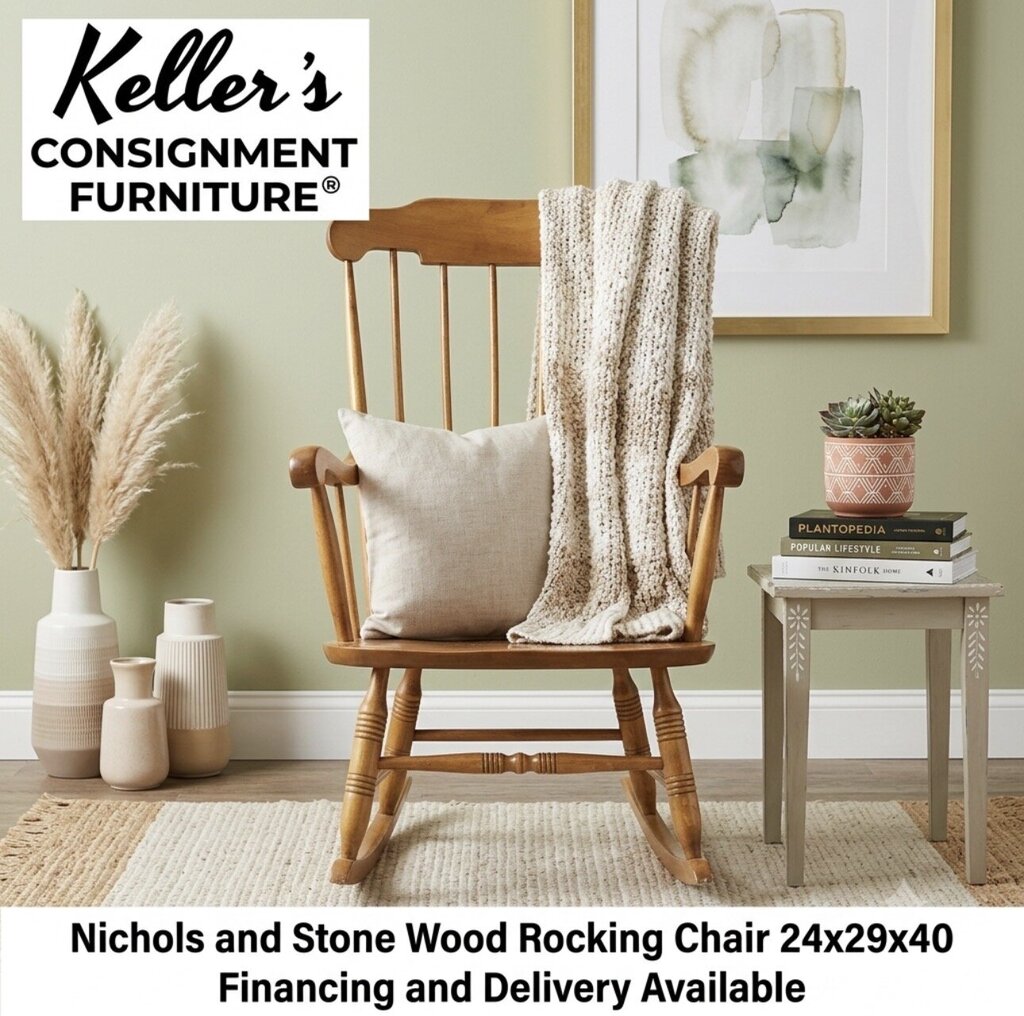 85520 - Nichols and Stone Wood Rocking Chair 24x29x40