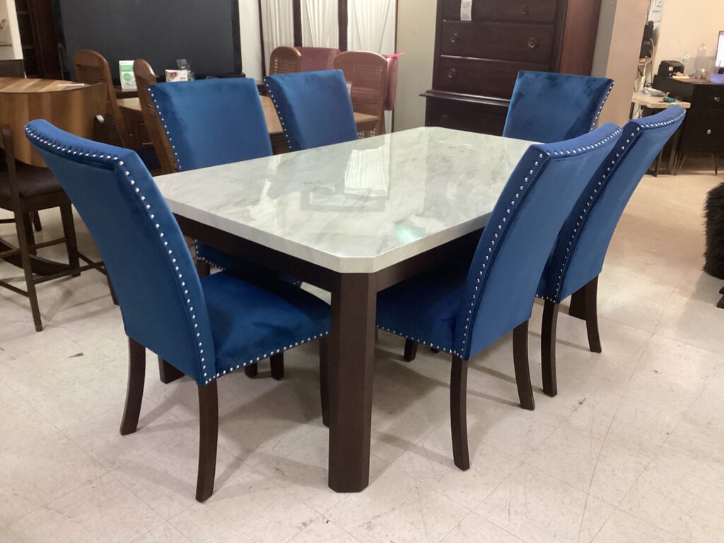 Sapphire NEW 7pc Dining 42x70x30 (311015/817)