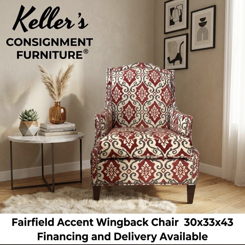 85753 - Fairfield Accent Chair Wingback 30x33x43
