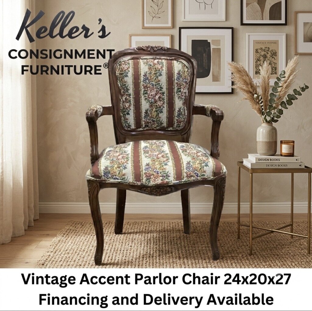 85832 - Vintage Accent Arm Chair 24x20x37