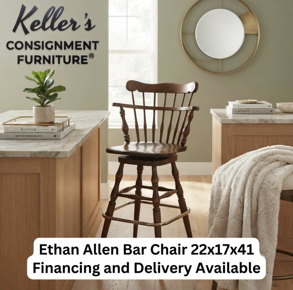 86201 - Ethan Allen Bar Chair 22x17x41