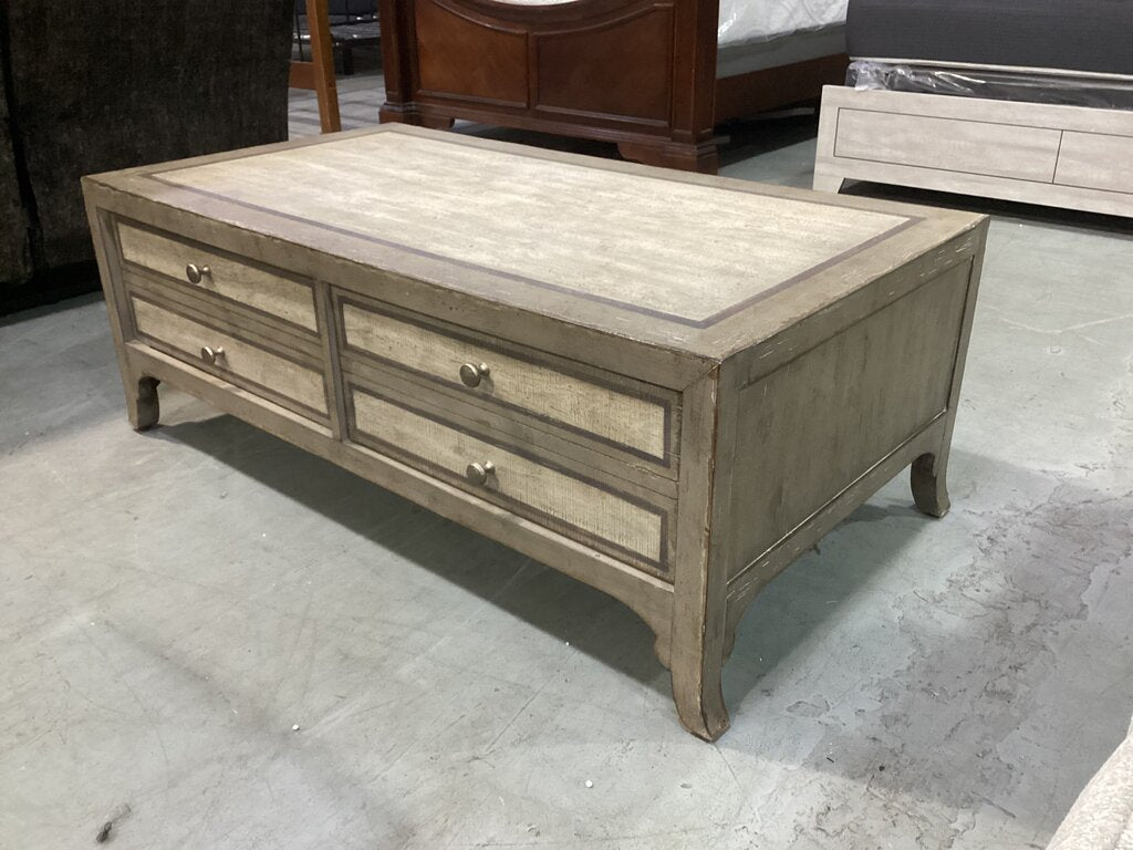 86209 Hooker Piazza Rectangle Cocktail Table 52x28x19