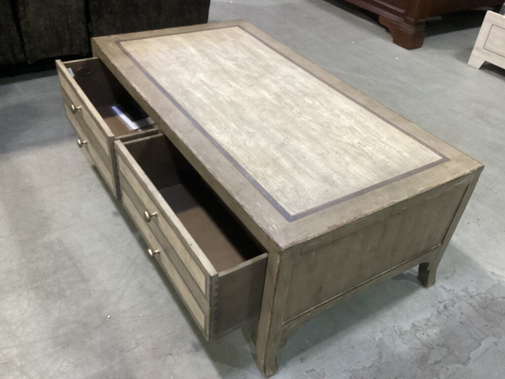 86209 Hooker Piazza Rectangle Cocktail Table 52x28x19