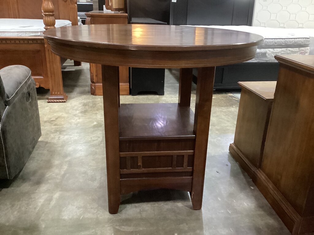 86283 Round Counter Height Dining Table 42x42x36