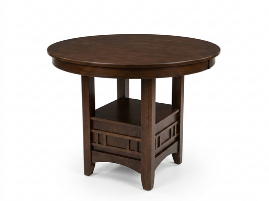 86283 Round Counter Height Dining Table 42x42x36