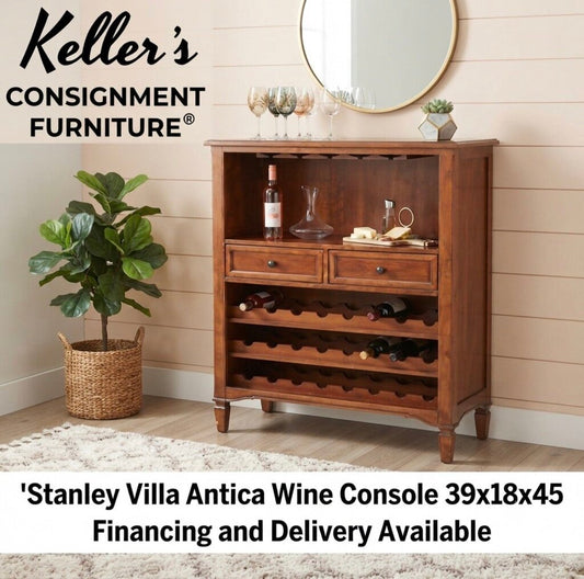 86276 - Stanley Villa Antica Wine Console 39x18x45