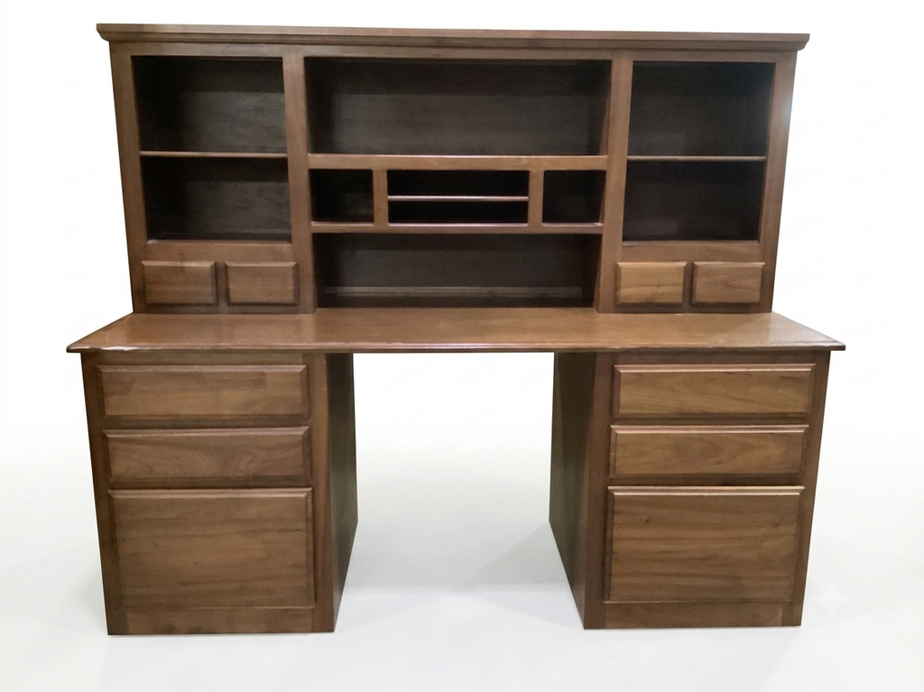 86298 Desk w/Hutch 66x25x55