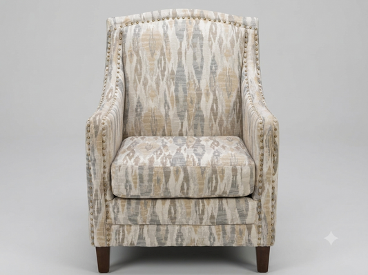 86293 Nailhead Trim Club Chair 30x30x40