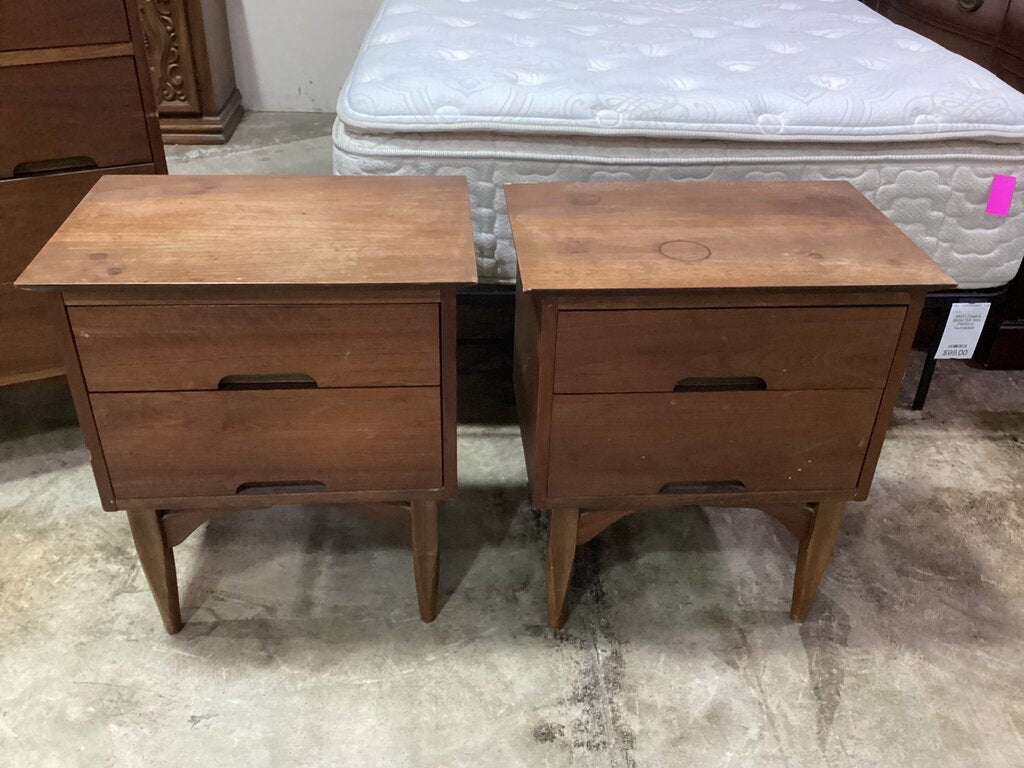86281 - Vega By Morris MCM 3pc Bedroom Group (22x15x25)(38x19x44)