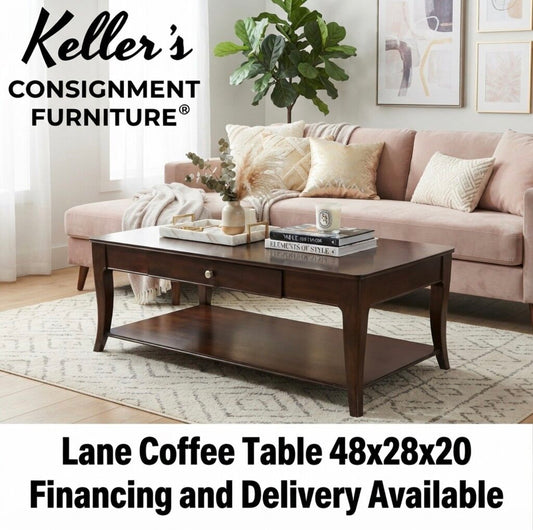 86297 - Lane Coffee Table w/Drawer 48x28x20