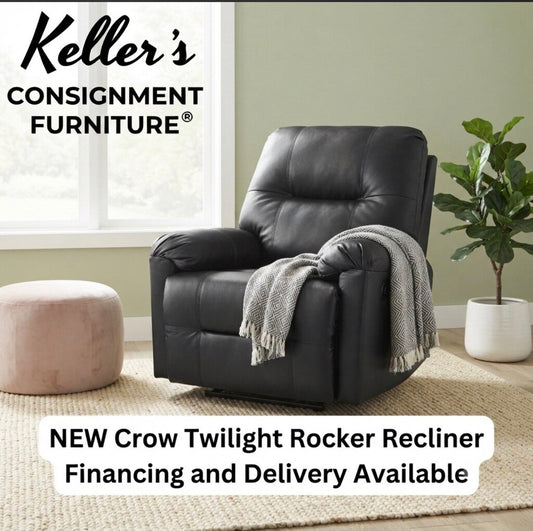 Crow Twilight NEW Rocker Recliner 35x33x39 (9350-1143)