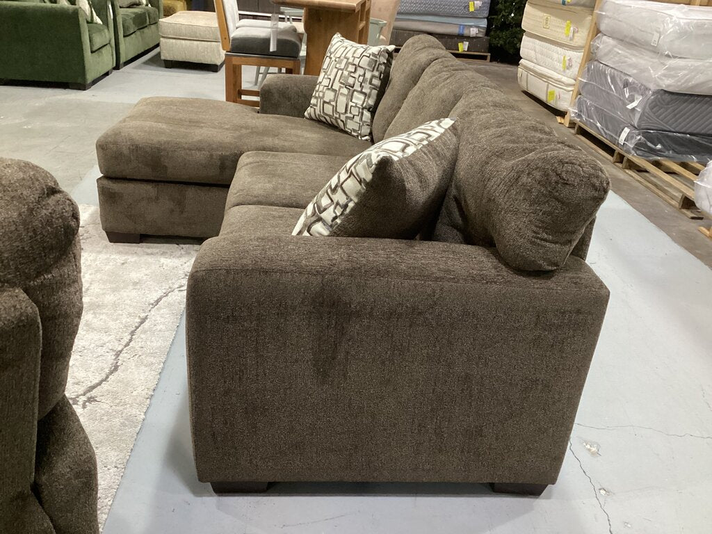 Greenland Brown NEW Sofa Chaise (10607-2242) 97x65x37