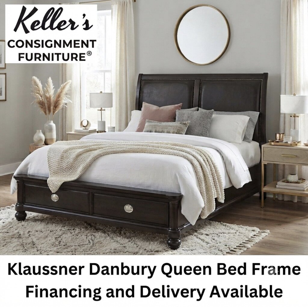 86206 - Klaussner Danbury Queen Bed Frame 66x90x59