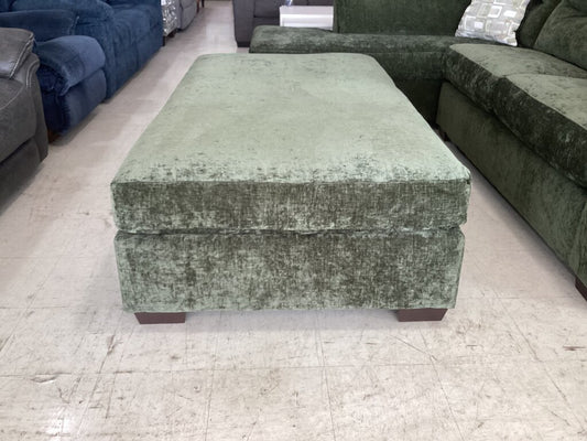 Braves Olive NEW Rectangle Ottoman 69x39x20 (23005)