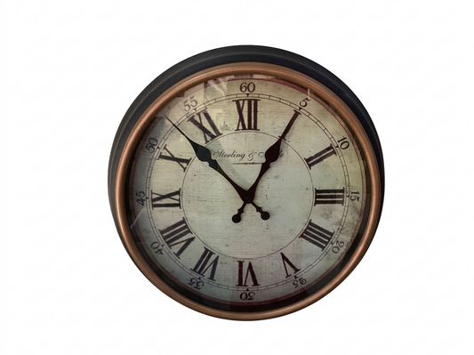86317 Sterling & Noble 20in Wall Clock