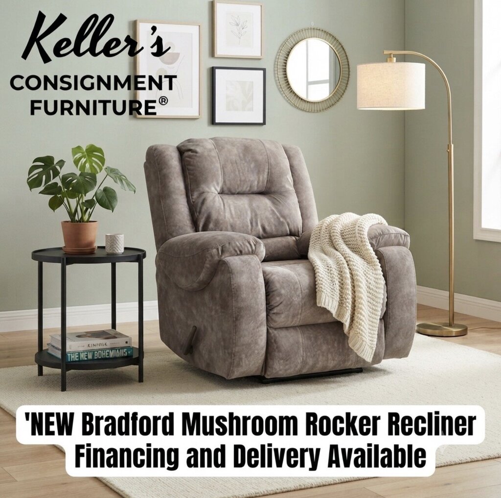 Bradford Mushroom NEW Rocker Recliner (2609-2207)