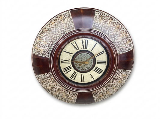 86315 Large Decorative 35in Wall Clock
