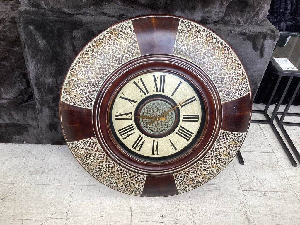86315 - Large Decorative 35in Wall Clock