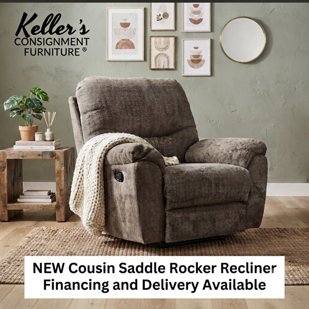 Cousin Saddle NEW Recliner 40x36x41 (1789-3517)