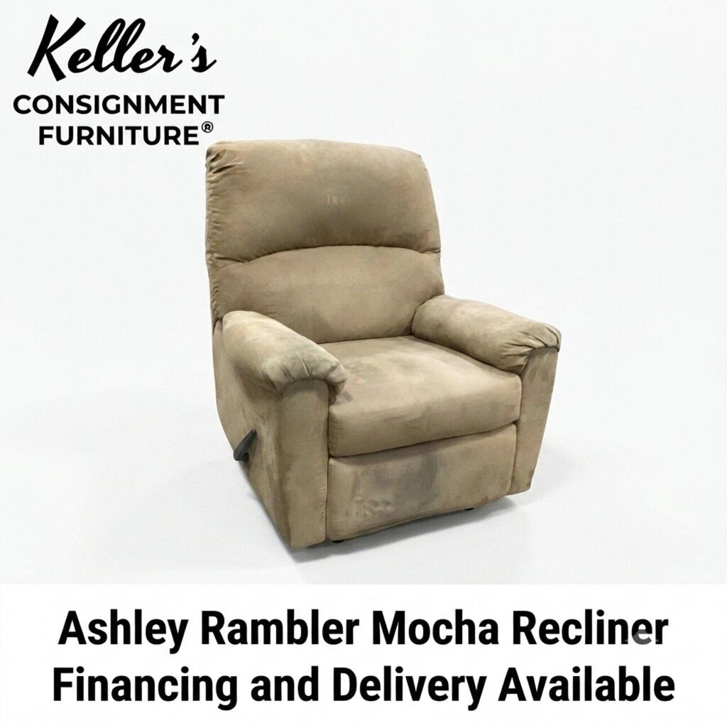 86296 - Ashley Rambler Mocha Recliner 35x33x41