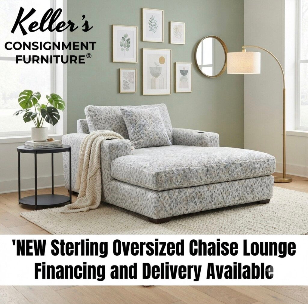 Sterling NEW Chair 1/2 Chaise Lounge 53x68x35 (86991-3023)