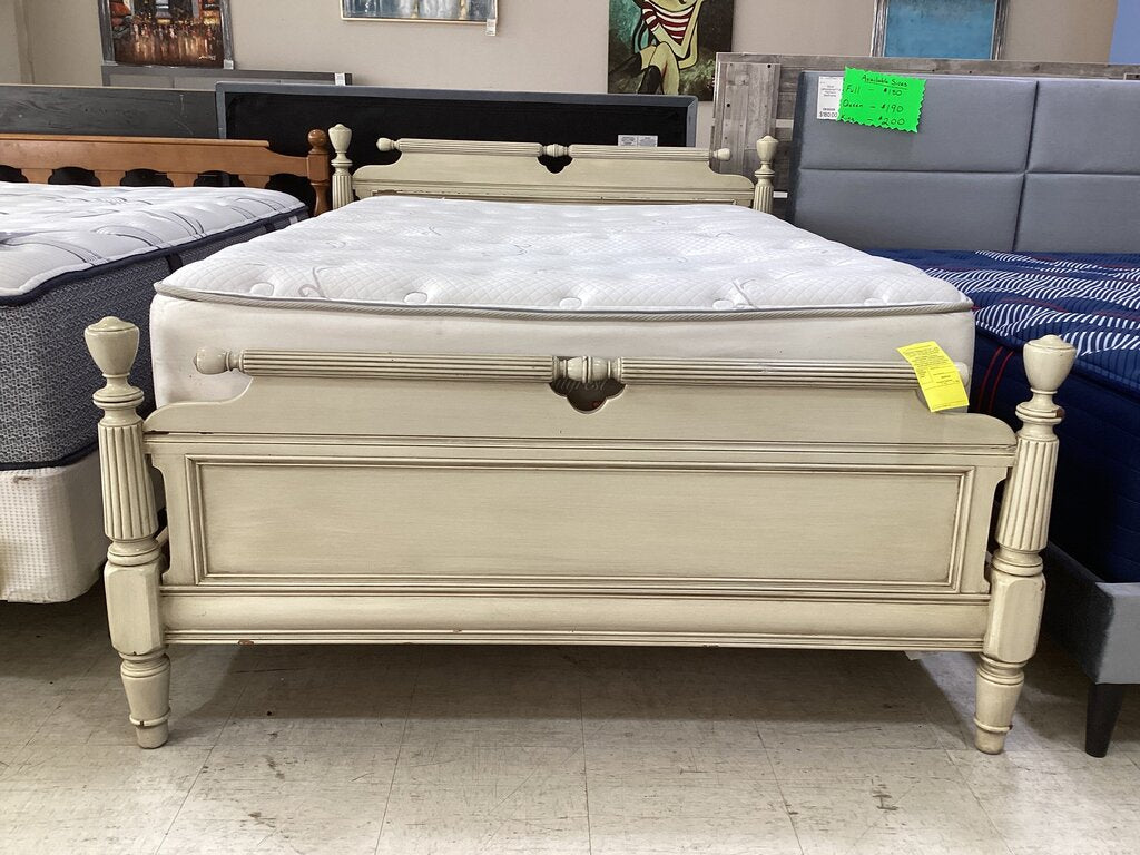 86280 - Vintage Full Size Bed Frame 58x84x39