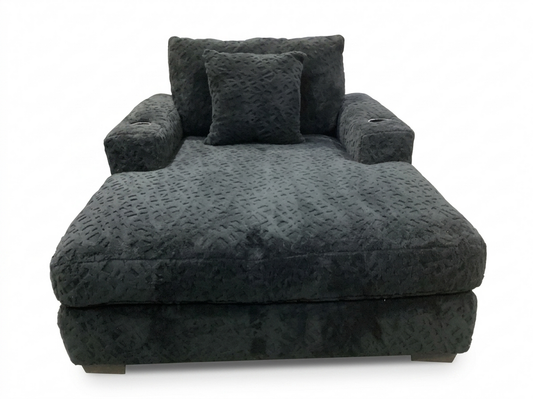 Onyx NEW Chair 1/2 Chaise Lounge M12137 (86991-3022)