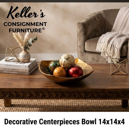 86320 - Decorative Centerpiece Bowl 14x14x4