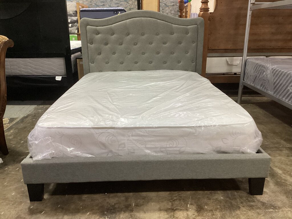 Light Gray NEW Full Platform Bed Frame (CFS9447-AF)