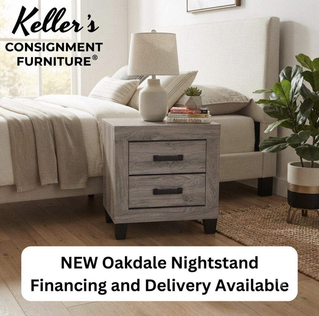 Oakdale NEW Nightstand 22x16x23 (124097)