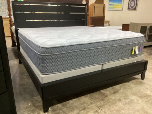 Henry Black NEW King Bed Frame 79x85x59 (FBKHFR-0222B)