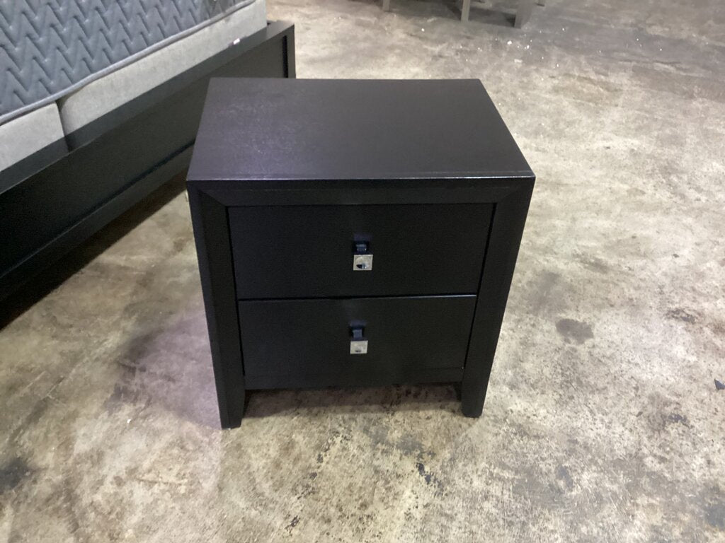 Henry Black NEW Nightstand 22x17x24 (FBNSTA-0035F)