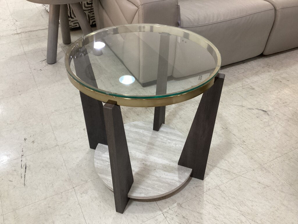 86359 - Ashley Frazwa Round End Table 24x24