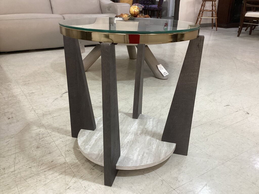 86359 - Ashley Frazwa Round End Table 24x24