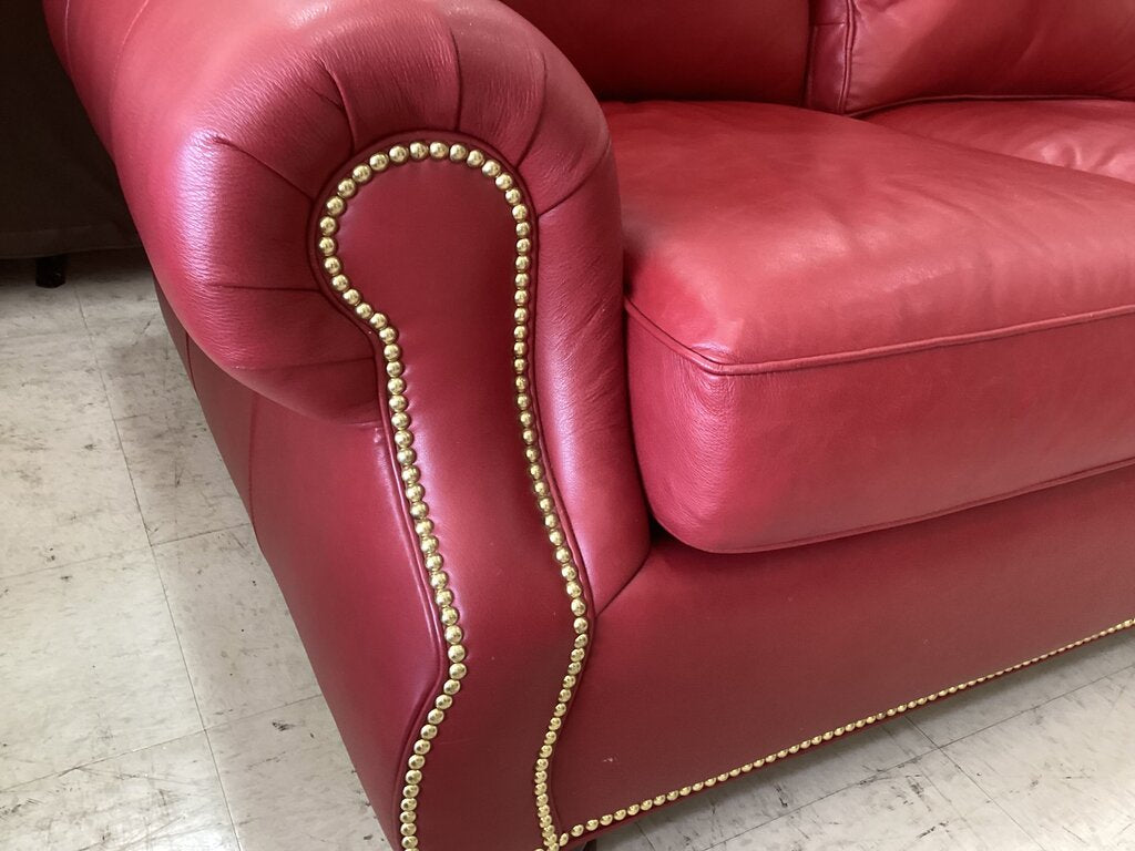 86358 - Hancock & Moore Sofa, Chair & Ottoman (86/39x43x37 o-27x21x17)