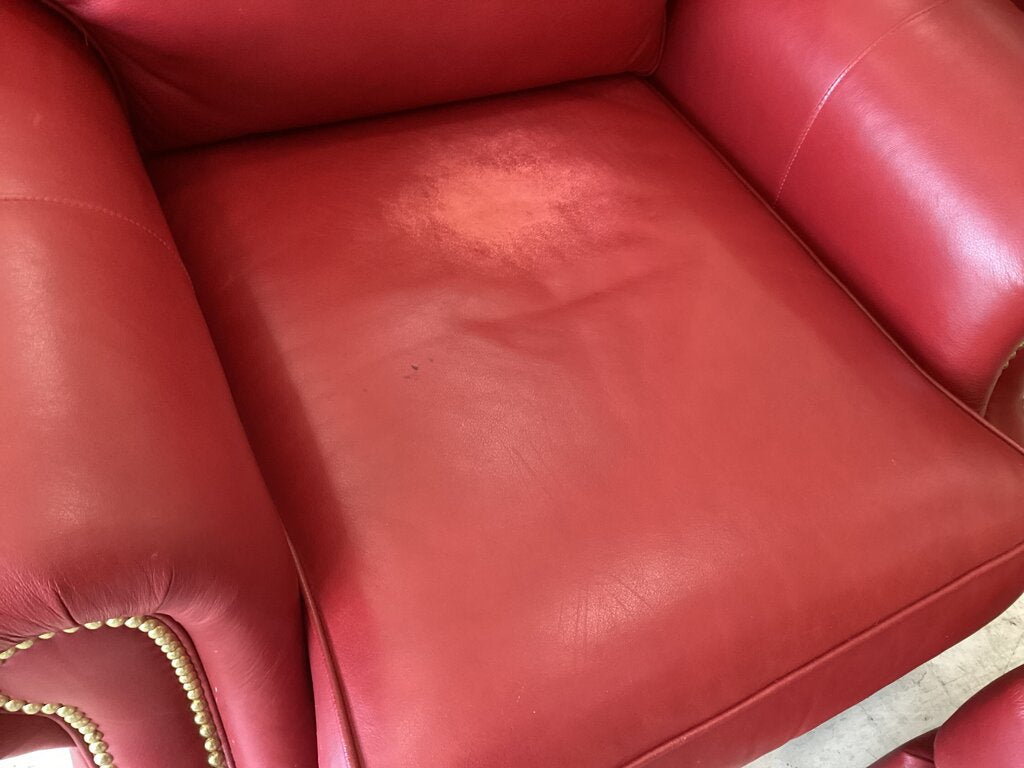 86358 - Hancock & Moore Sofa, Chair & Ottoman (86/39x43x37 o-27x21x17)