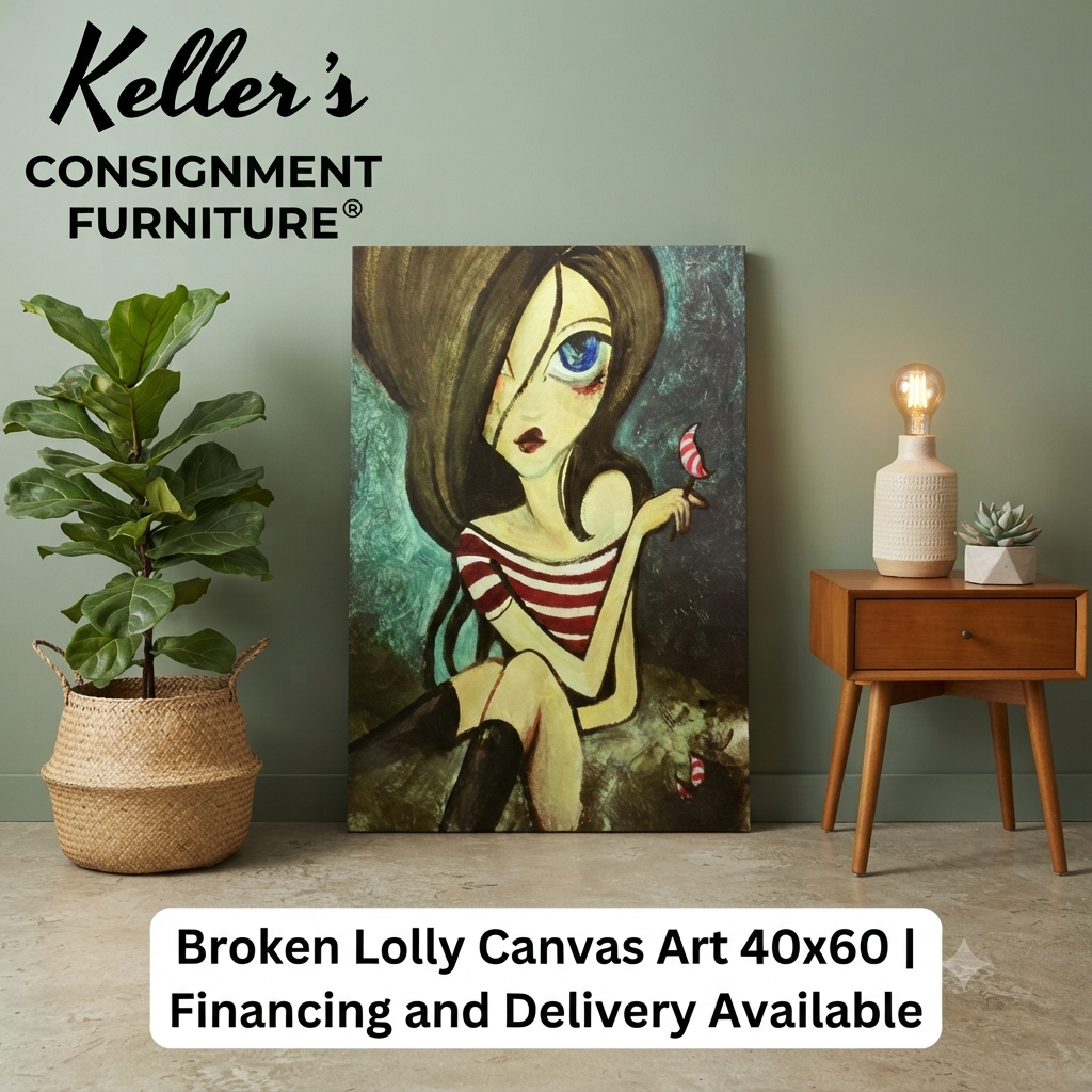 85636 (8524-29) Broken Lolly by Classy Art Canvas Art 40x60