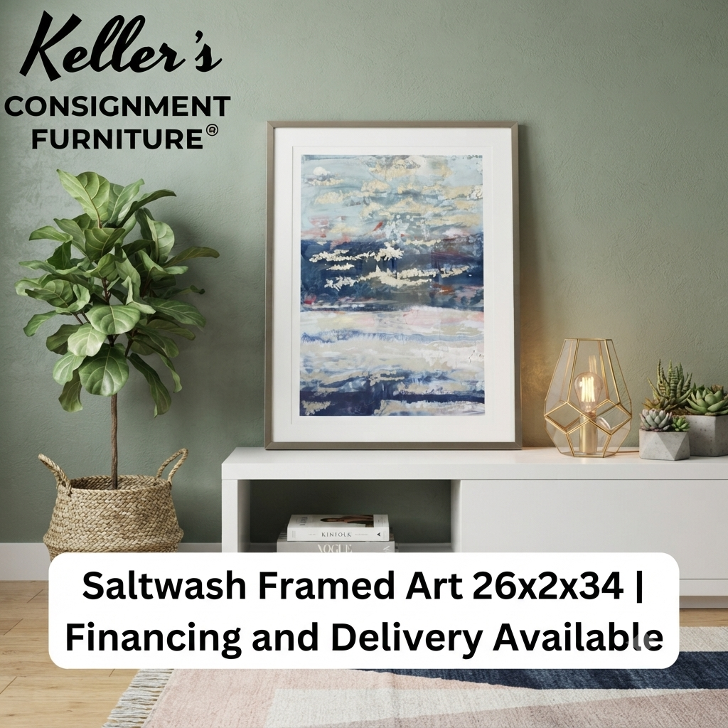 85107 - Saltwash Framed Art 26x2x34