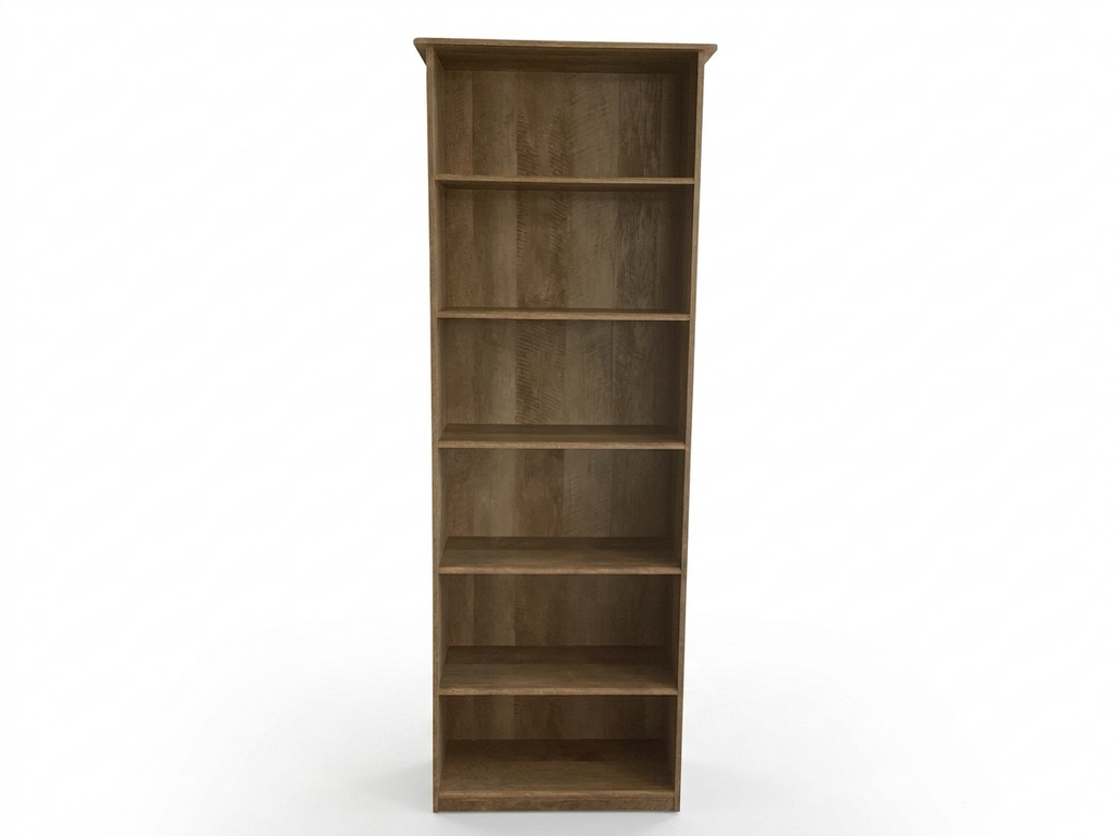 Mountain Oak NEW 6ft Bookcase 26x12x72
