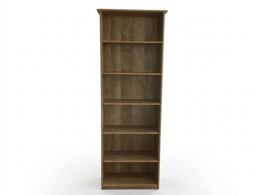 Mountain Oak NEW 6ft Bookcase 26x12x72