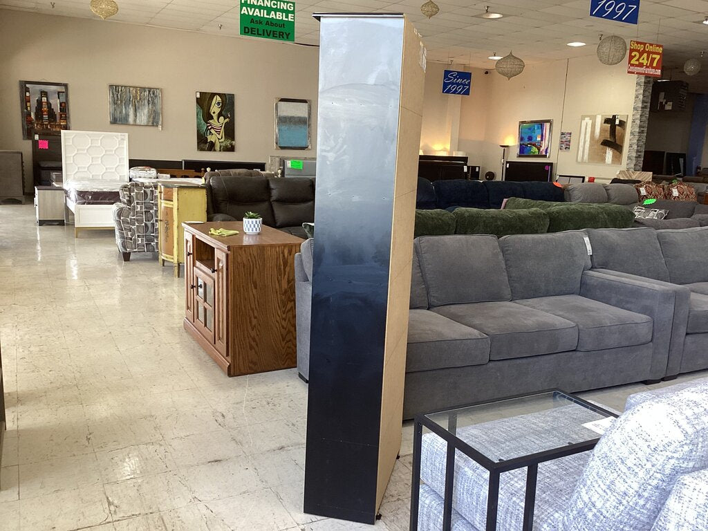 Black Smoke NEW 6ft Bookcase 26x12x72