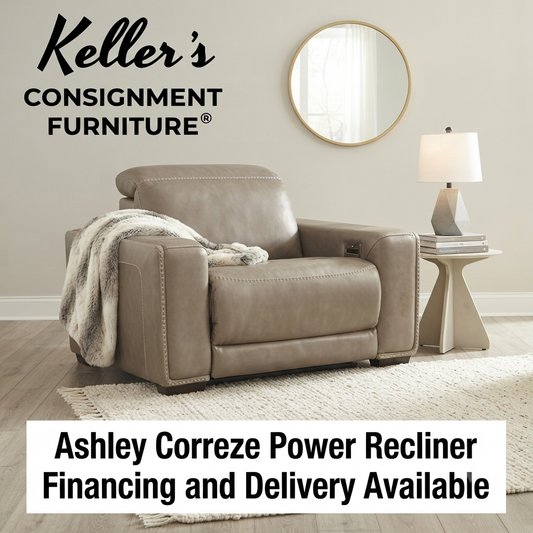 86349 - Ashley Correze Power Recliner 46x38x33